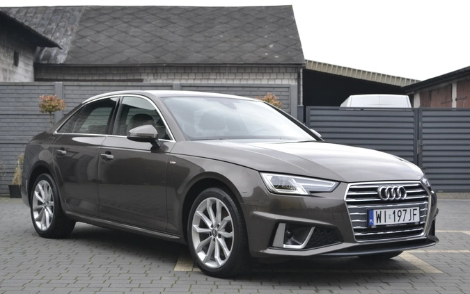 Audi A4 cena 95900 przebieg: 35000, rok produkcji 2019 z Siewierz małe 781